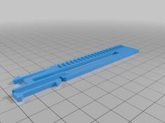 Sturdier OTF Comb 3D Printer Model