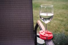 Outdoor Wine Glass Holder 3D Printer Model