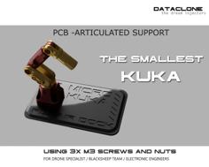 MICRO PCB SUPPORT KUKA ARM – MINIMALIST 3D Printer Model