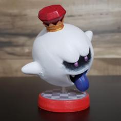 King Boo Amiibo Figure 3D Printer Model