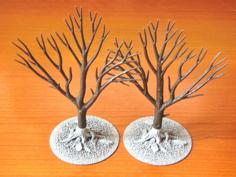 60mm Tree Base For Woodland Scenics Trees 3D Printer Model