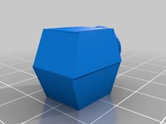 Countertop Candy Jar 1:12 Scale 3D Printer Model