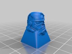 Deathtrooper Head Keycap 3D Printer Model