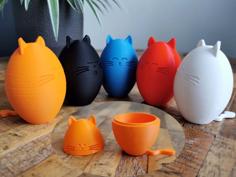 Easter Cats 3D Printer Model