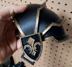 Medieval Shoulder Armor V2 (Print And Play) 3D Printer Model