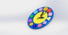 Teaching Clock Toy For Kids 3D Printer Model