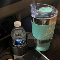 Car Cupholder W/ Large Attatchment 3D Printer Model