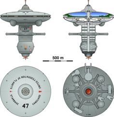 Star Trek Starbase 47 Vanguard 3D Printer Model