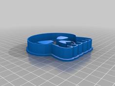 Skull Cookie Cutter 3D Printer Model