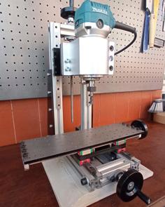 Mini Milling Machine 3D Printer Model