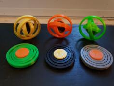 GyroSpinner 3D Printer Model