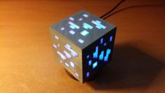 Minecraft Ore Lamp Inserts 3D Printer Model