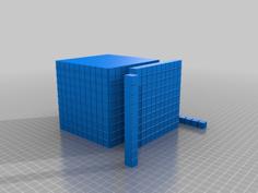 Mathematics Counting Cubes 3D Printer Model