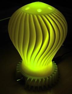 Balloon Fin LED Lamp 3D Printer Model