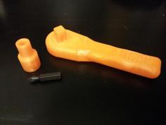 Nasa Space Wrench (two Directions) 3D Printer Model