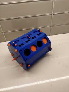 Model V8 Engine 3D Printer Model