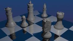 Chess Set II 3D Printer Model