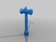 Hammer Axe, Double Sided Axe And Double Hammer 3D Printer Model