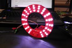 DIY Led Ring Light 3D Printer Model