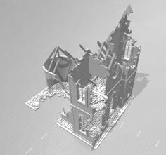 HereTekture – 40k Ruined Church 3D Printer Model