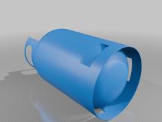 Gas Cylinder 3D Printer Model