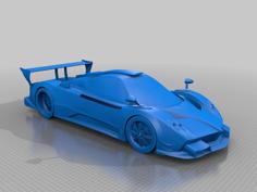 Pagani Zonda R 3D Printer Model