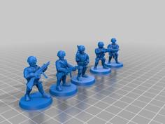 6mm Infantry 3D Printer Model