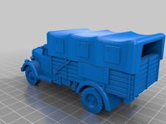 28mm Opel Blitz 3D Printer Model