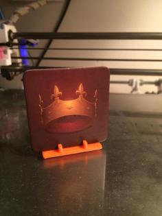 Tabletop Game Card Holder 3D Printer Model