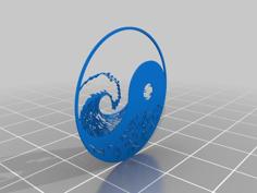 Yin Yang Mountains And Sea 3D Printer Model