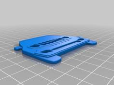 Jeep® Renegade Keychain 3D Printer Model