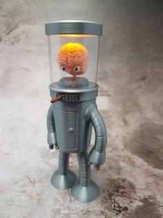 A Brain For Bender (Futurama) 3D Printer Model