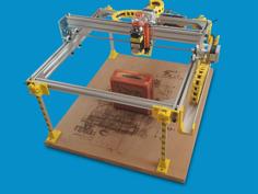 Laser Lifting Feet 3D Printer Model