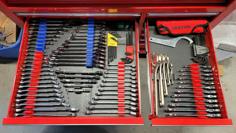 Modular Wrench / Tool Organizer 3D Printer Model