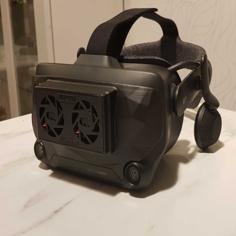 Valve Index Visor Fan Mod (removable) 3D Printer Model