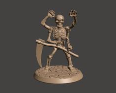 Thassaloss – Bone Golem – 28mm Fighting Fantasy Figure 3D Printer Model