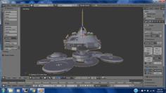 Star Trek Starbase 375 3D Printer Model