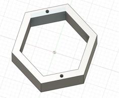 Hexagonal Shelves 3D Printer Model