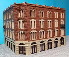 City House In H0 / HO 3D Printer Model