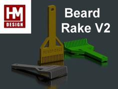 Beard Rake V2 3D Printer Model