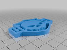 Harley Davidson Logo Skull 3D Printer Model