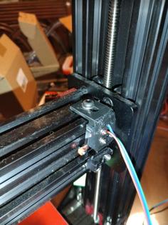 Micro-Switch Bracket (left Angle) 3D Printer Model