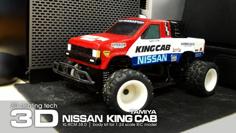 TAMIYA NISSAN KING CAB 1:24 Scale Kit For WL-Toys A212 3D Printer Model