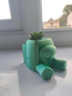 Among Us Plant Pot 3D Printer Model