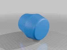 A Round Pencil Cup Like A Vase With Slits On The Side 3D Printer Model