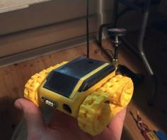 Mini FPV Crawler Tiny Tank 3D Printer Model