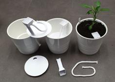 Lightweight Self-watering Kit For IKEA Muskot 12 Cm Plant Pot 3D Printer Model