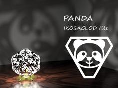 PANDA: Ikosaglod Lamp Tile 3D Printer Model