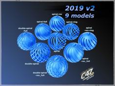 Baubles 2019 V2 3D Printer Model