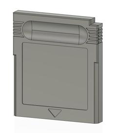 GameBoy Cartridge 3D Printer Model